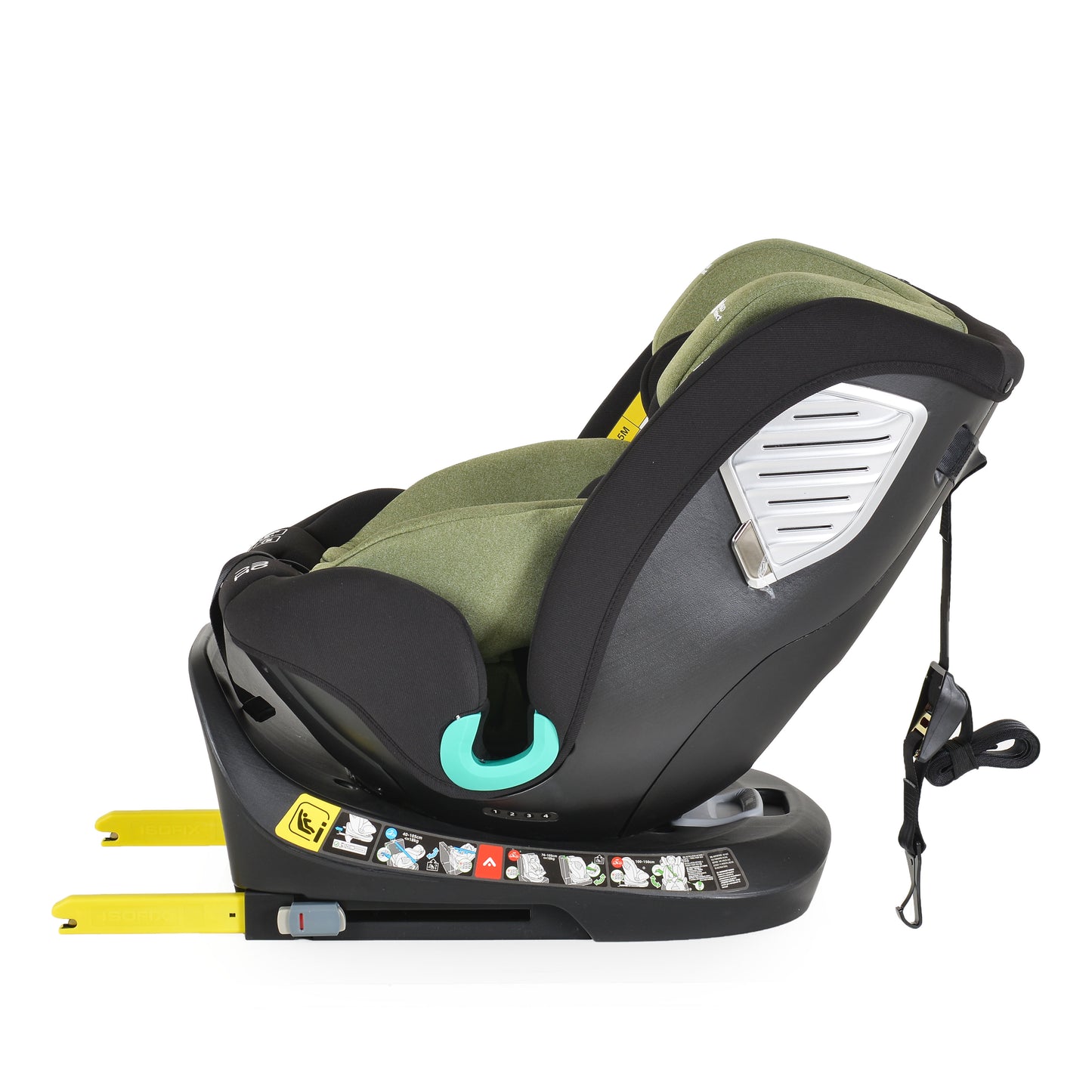 Seggiolino Auto Moni Serengeti 360° I-Size 40-150cm Verde