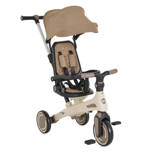 Triciclo Fronte Mamma/Fronte Strada Juno marrone