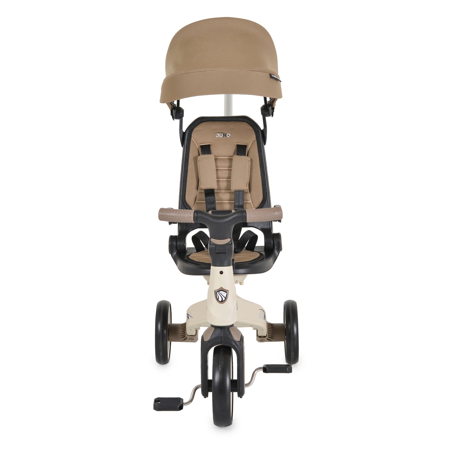 Triciclo Fronte Mamma/Fronte Strada Juno marrone