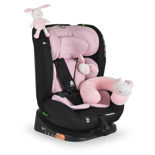 SEGGIOLINO AUTO COMPETITION 40-150 CM BABY PINK