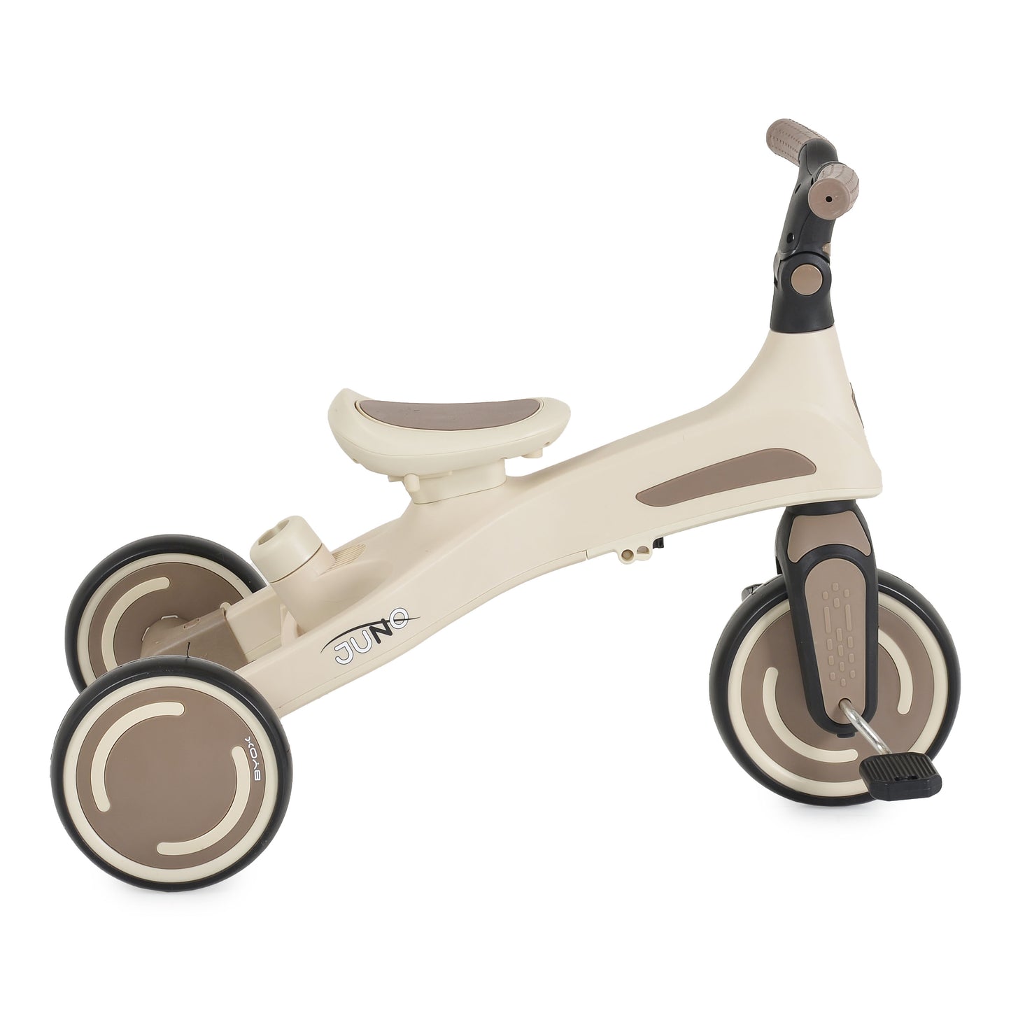 Triciclo Fronte Mamma/Fronte Strada Juno marrone
