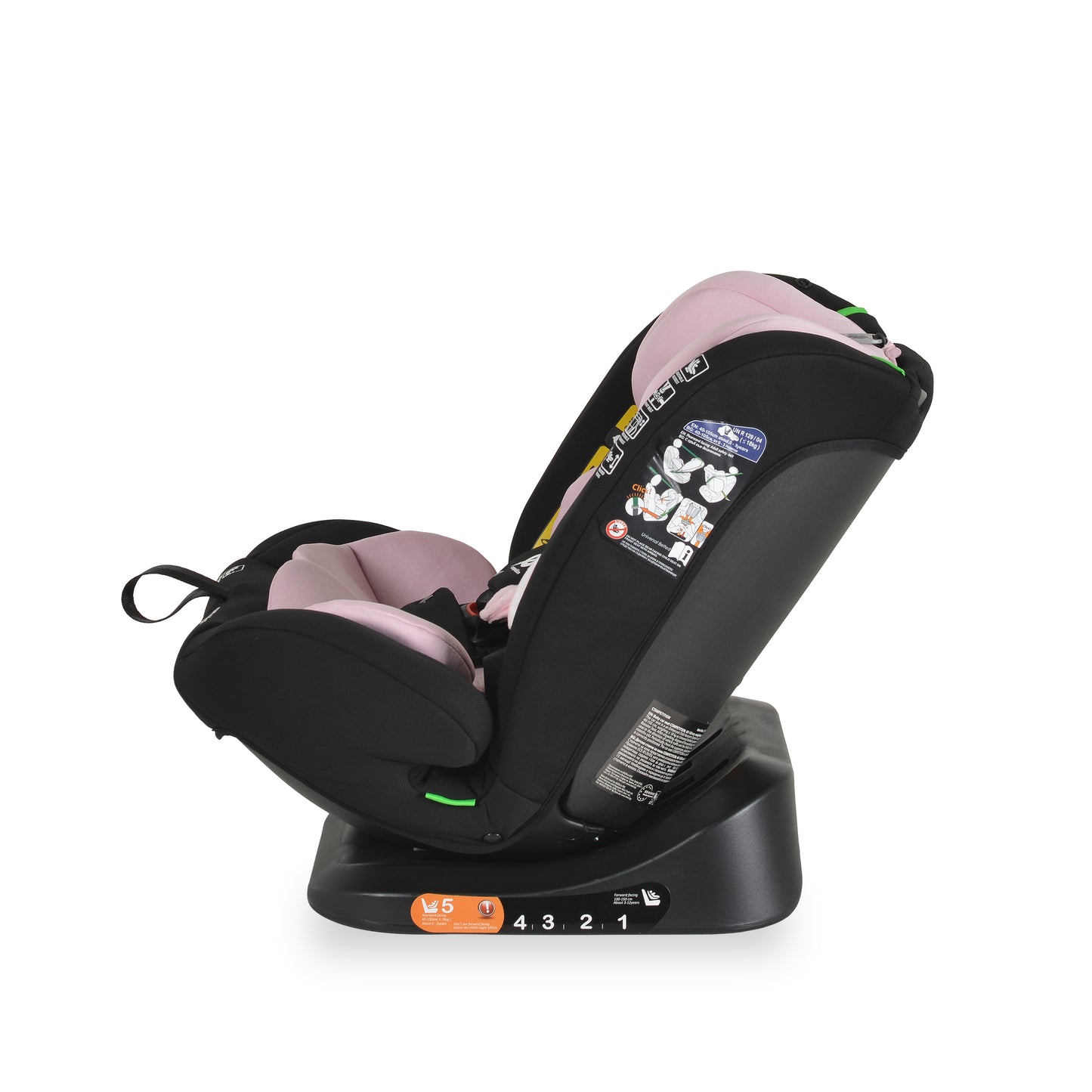 SEGGIOLINO AUTO COMPETITION 40-150 CM BABY PINK