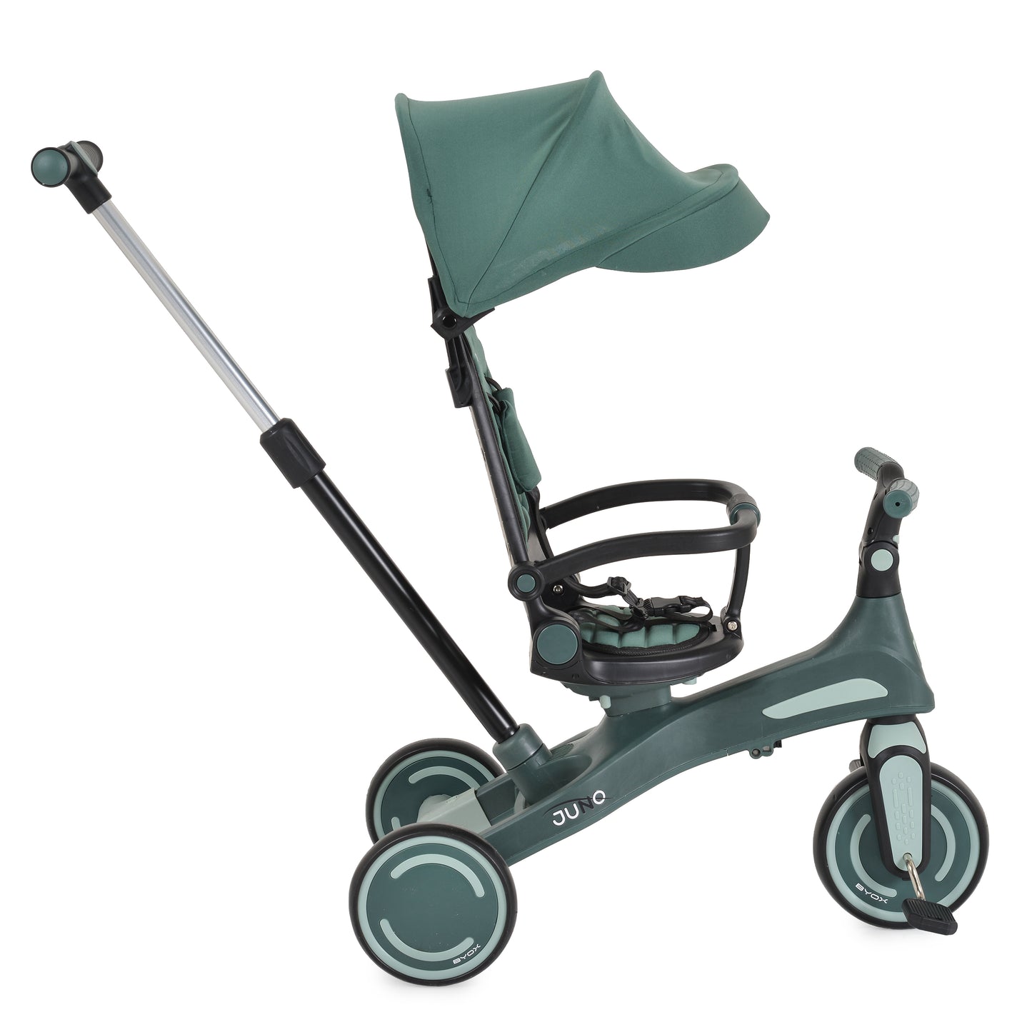 Triciclo Fronte Mamma/Fronte Strada Juno Verde