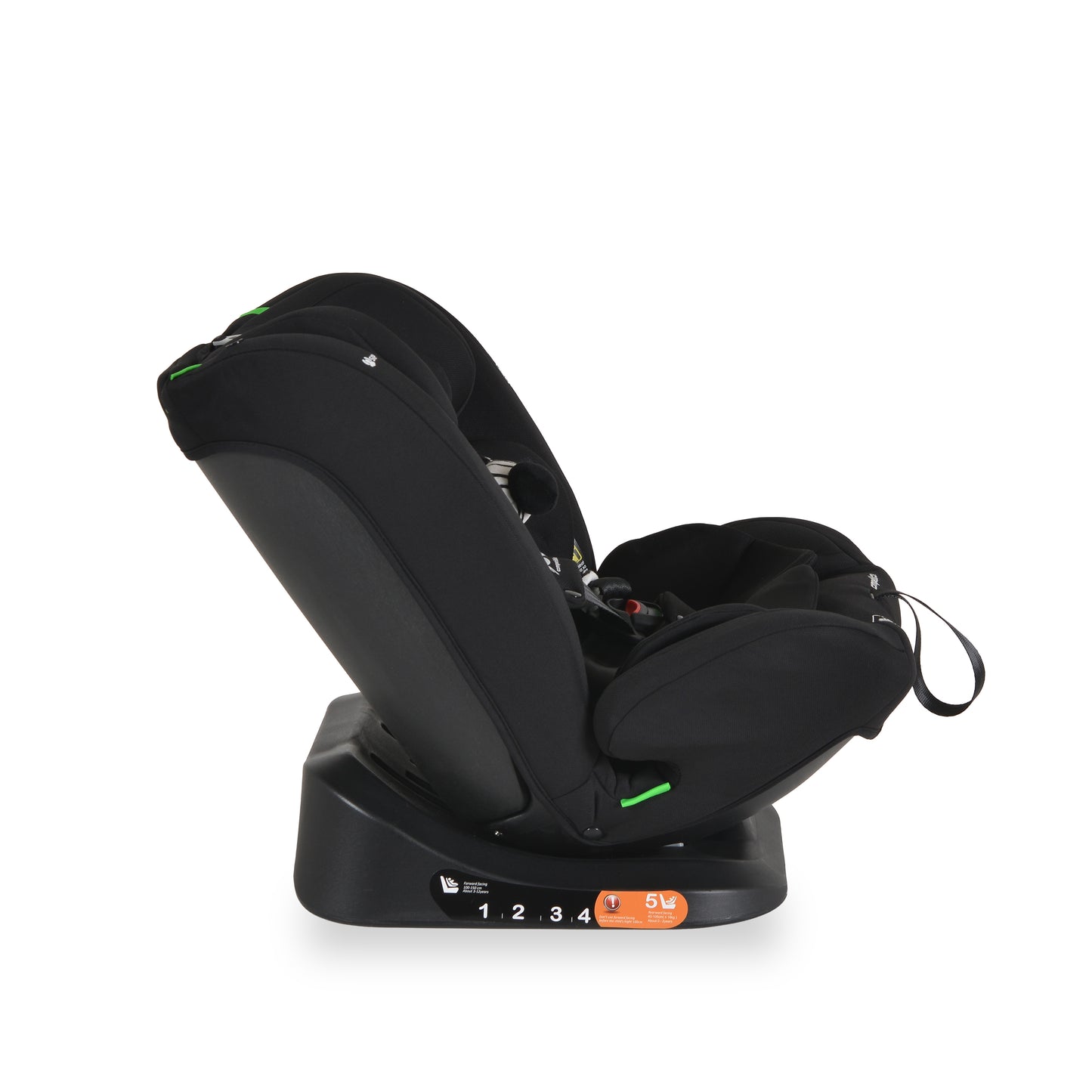 Seggiolino auto da COMPETITION 40-150 cm Nero notte