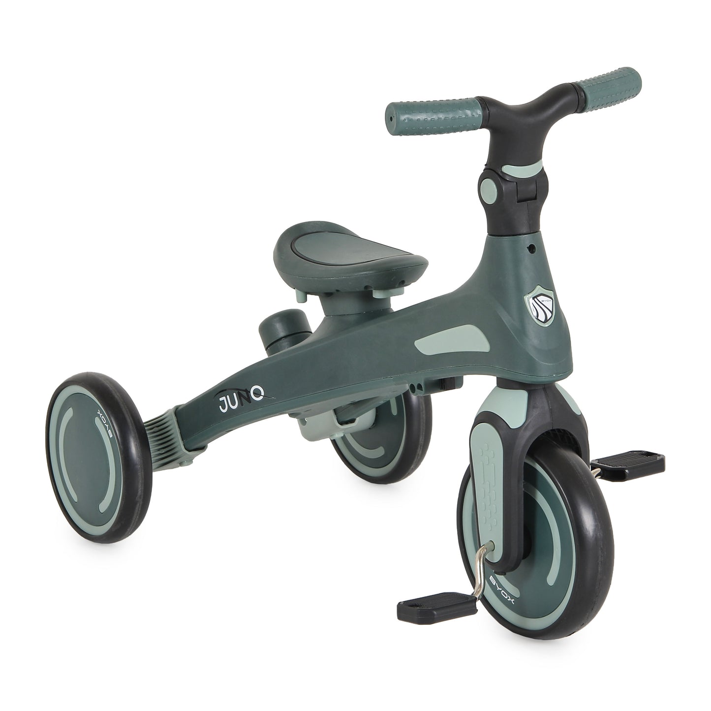 Triciclo Fronte Mamma/Fronte Strada Juno Verde