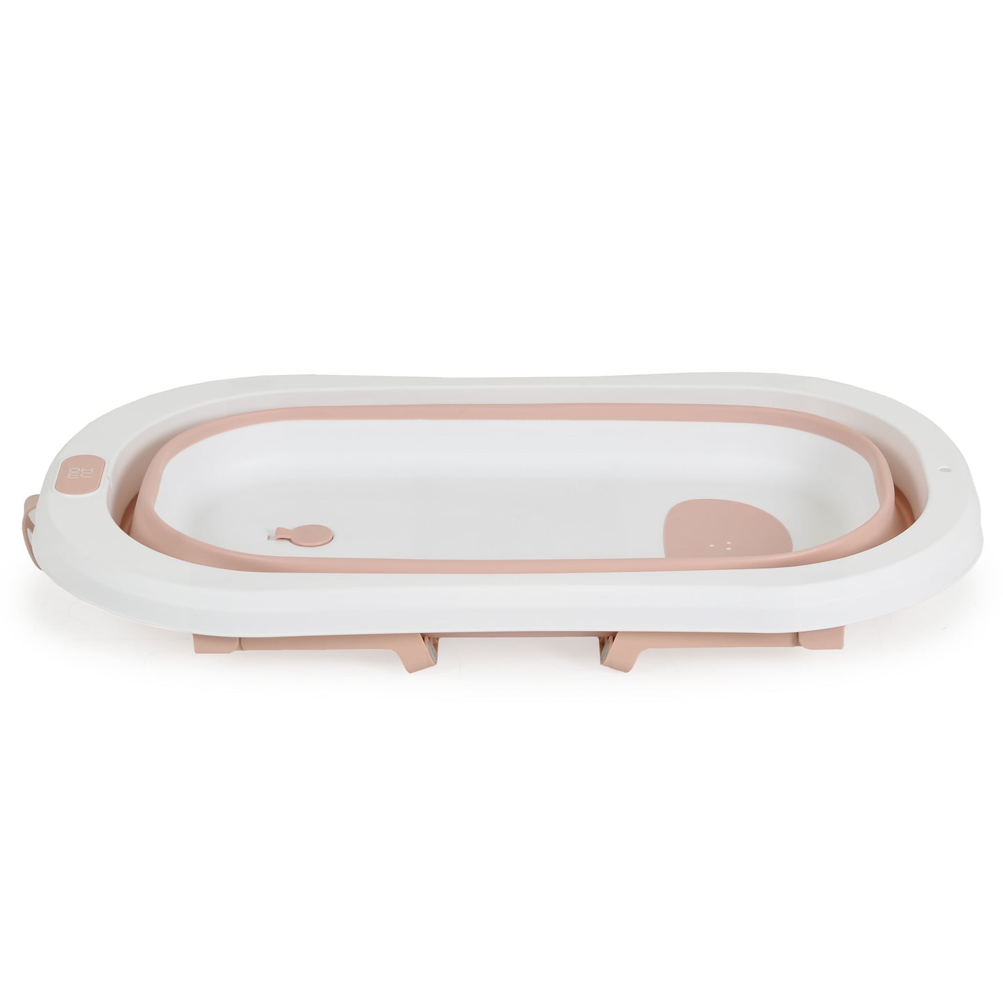 Set vasca da bagno pieghevole Palma rosa