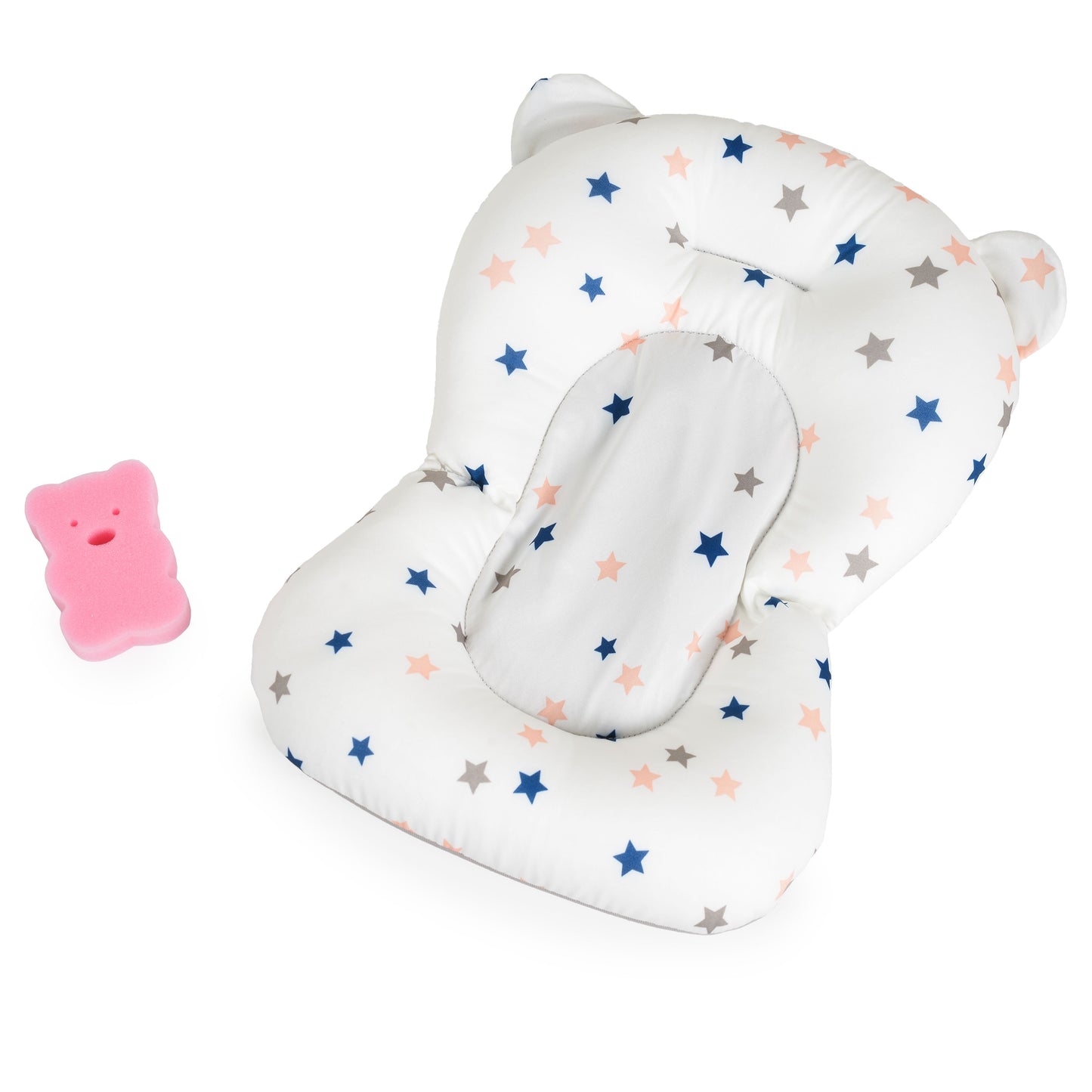 Set vasca da bagno pieghevole Palma rosa