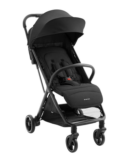 Passeggino Leggero Kikkaboo Lauren con Parapioggia NERO