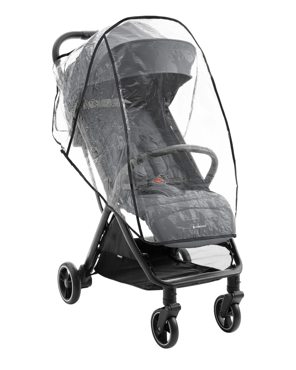 Passeggino Leggero Kikkaboo Lauren con Parapioggia NERO