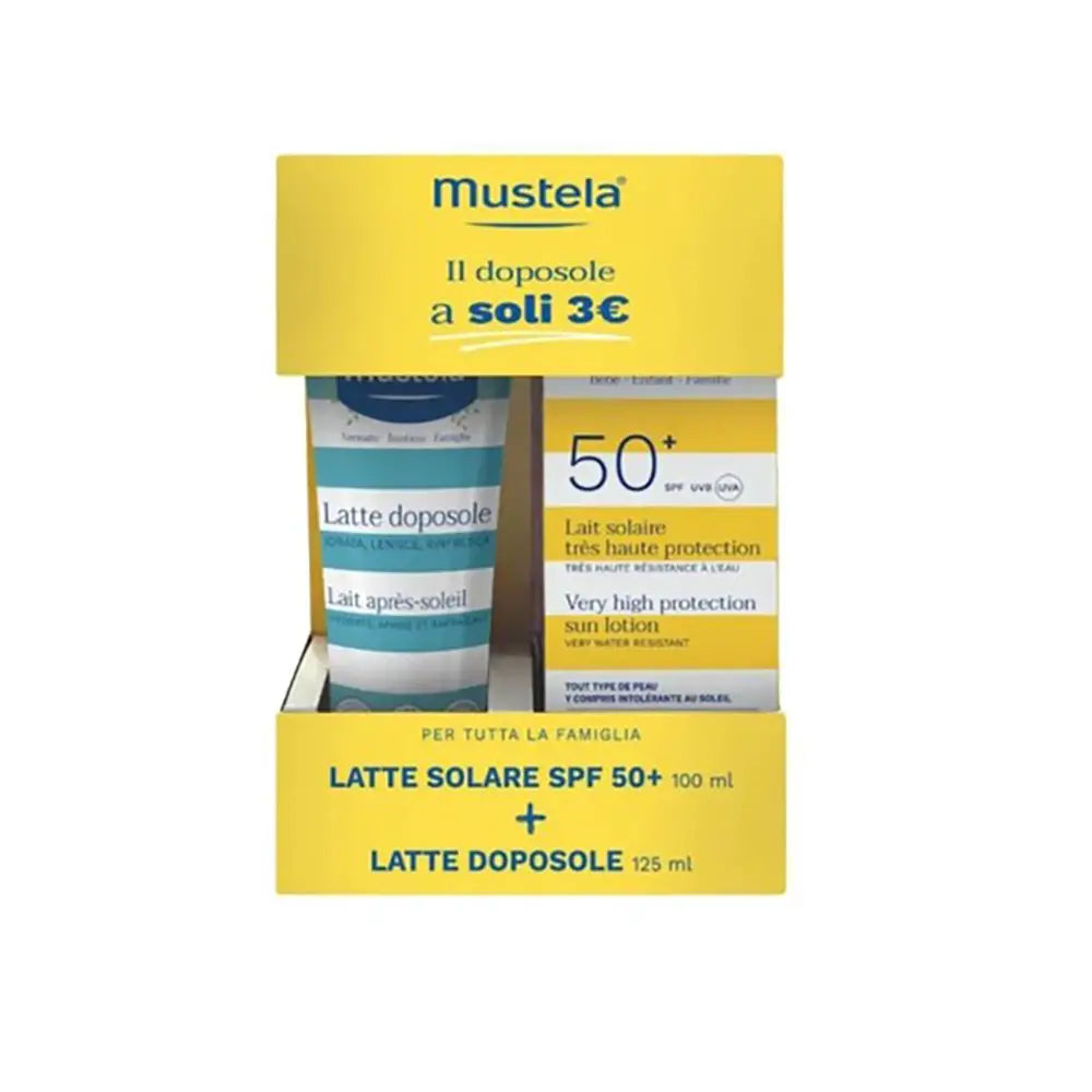 Mustela Latte Solare 50+ 100ML + Doposole 125ML