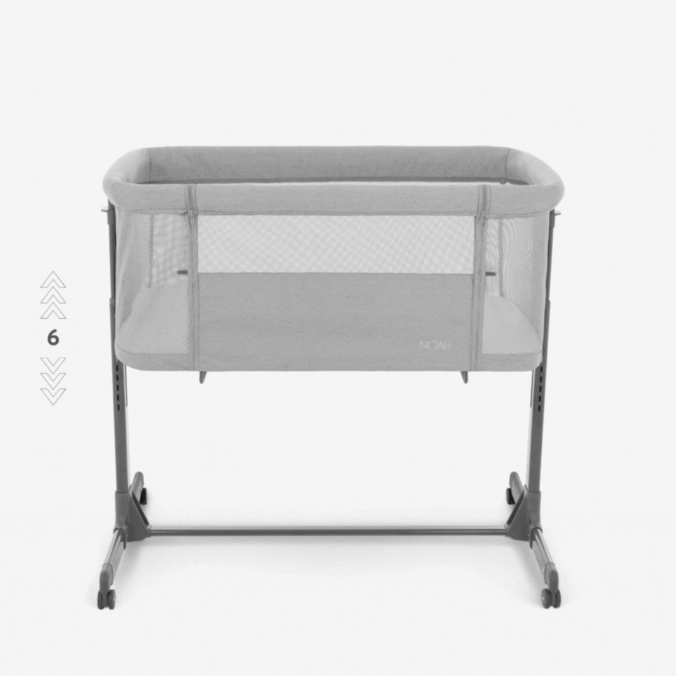 Kikkaboo Culla Noah Light Grey