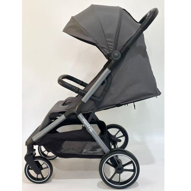 Passeggino Leggero Leonie Verve Con Borsa e Zanzariera 0/22kg Grigio