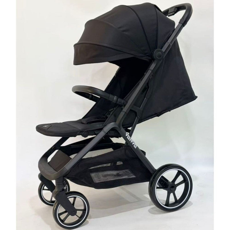 Passeggino Leggero Leonie Verve Con Borsa e Zanzariera 0/22kg Nero