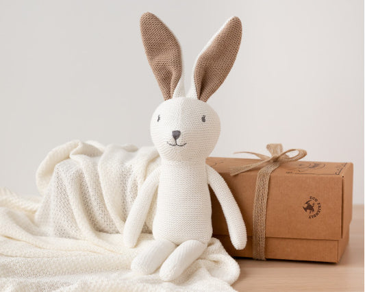 Peluche Coniglietto Gambalunga KioKids 30cm