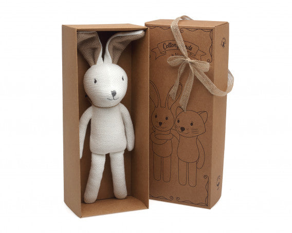 Peluche Coniglietto Gambalunga KioKids 30cm