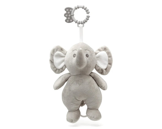 Peluche Carillon Massaggiagengive Musicale Elefante KioKids Grigio