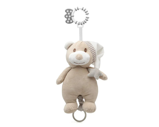 Peluche Carillon Massaggiagengive Musicale Orso KioKids Beige