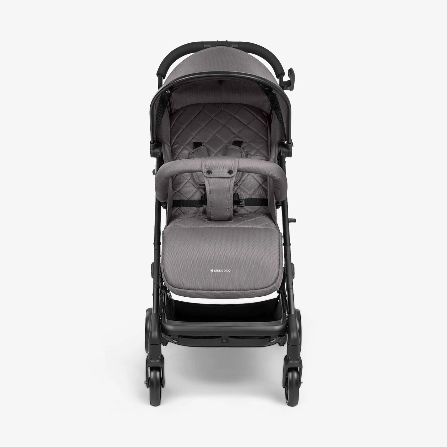 Passeggino Leggero Kikkaboo Miley Dark Grey con Coprigambe 0/22KG