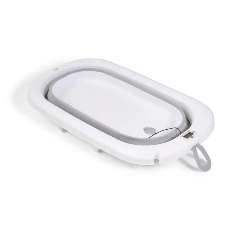 Ms Flex Bagnetto Pieghevole con Termometro e Riduttore Grigio