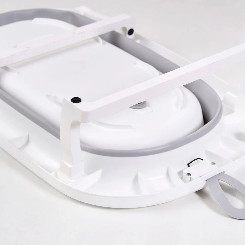 Ms Flex Bagnetto Pieghevole con Termometro e Riduttore Grigio