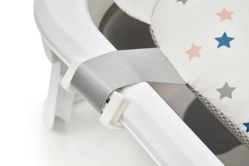 Ms Flex Bagnetto Pieghevole con Termometro e Riduttore Grigio