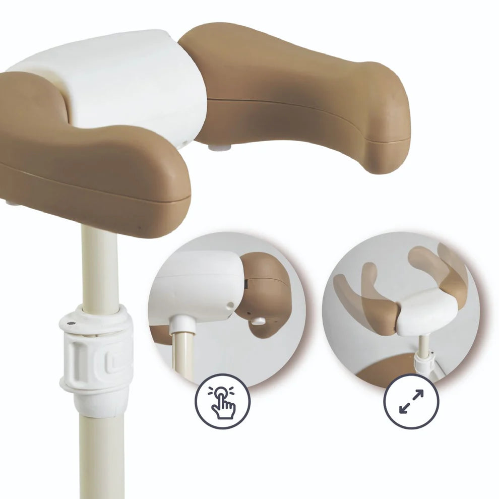 Ms Supporto da Bagno Beige