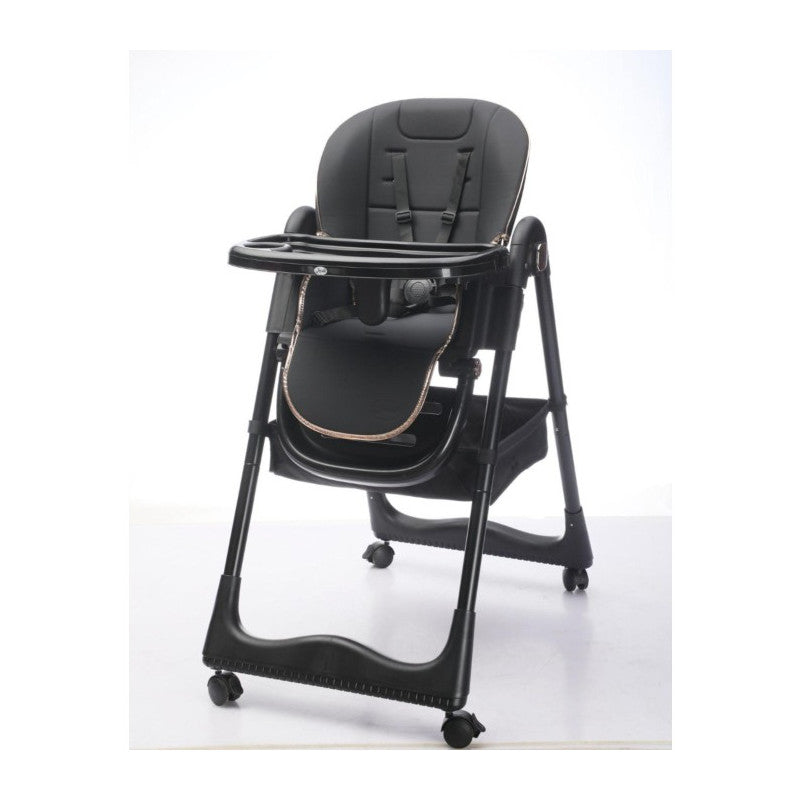 Sediolone Pappa Leonie Nest Bianco + Bavaglino, Scodella e Posate in Silicone OMAGGIO