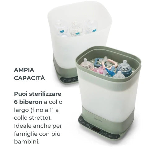 Nuvita Sterilizzatore con Asciugatura 2 in 1 SteriDry