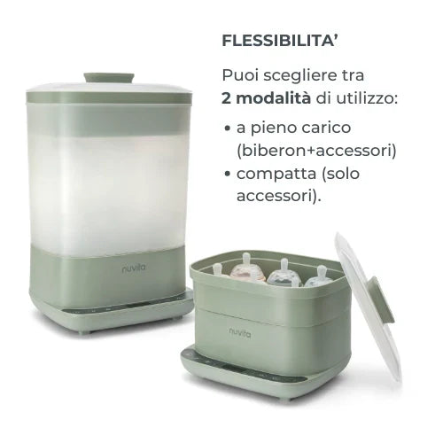 Nuvita Sterilizzatore con Asciugatura 2 in 1 SteriDry